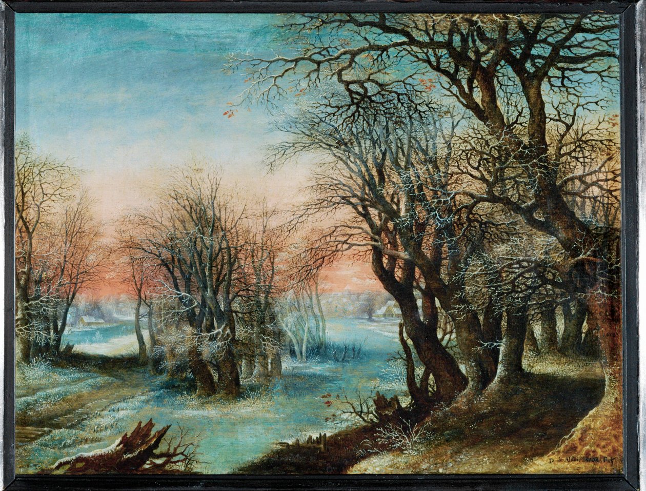 Paesaggio invernale... da Denys van Alsloot