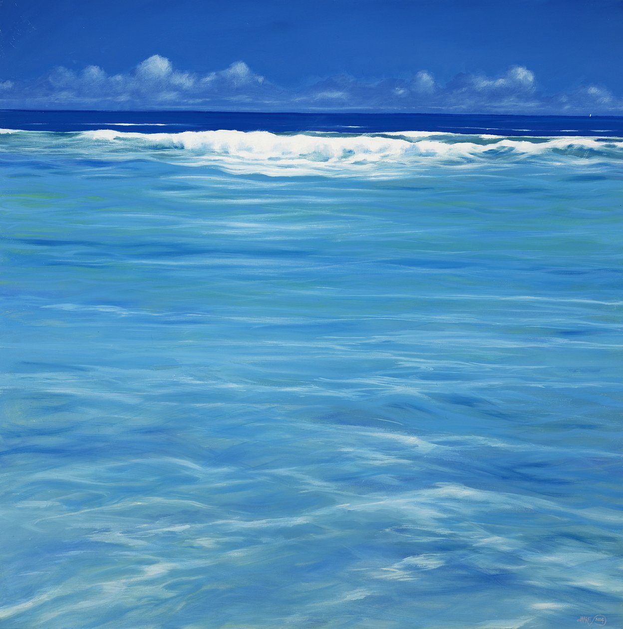 Sopra la barriera corallina da Derek Hare