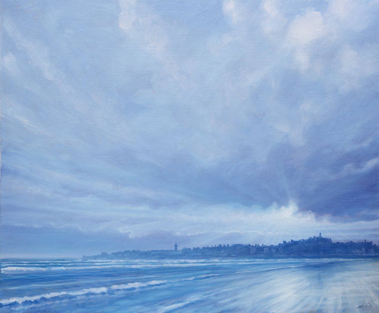 Vista su St Andrews da Derek Hare