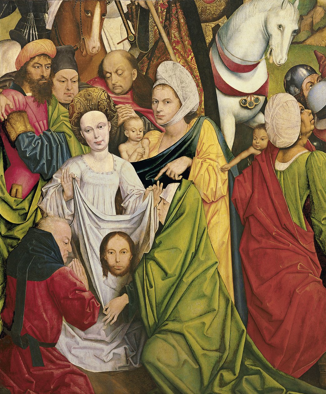 Cristo porta la croce











 e Veronica con il Sudario da Derick Baegert