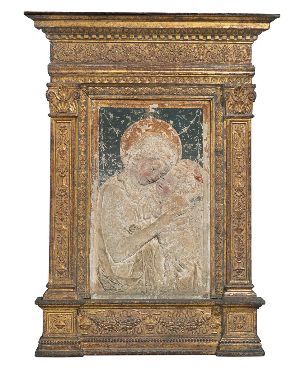 Rilievo della Vergine e del Bambino da Desiderio da Settignano (after)