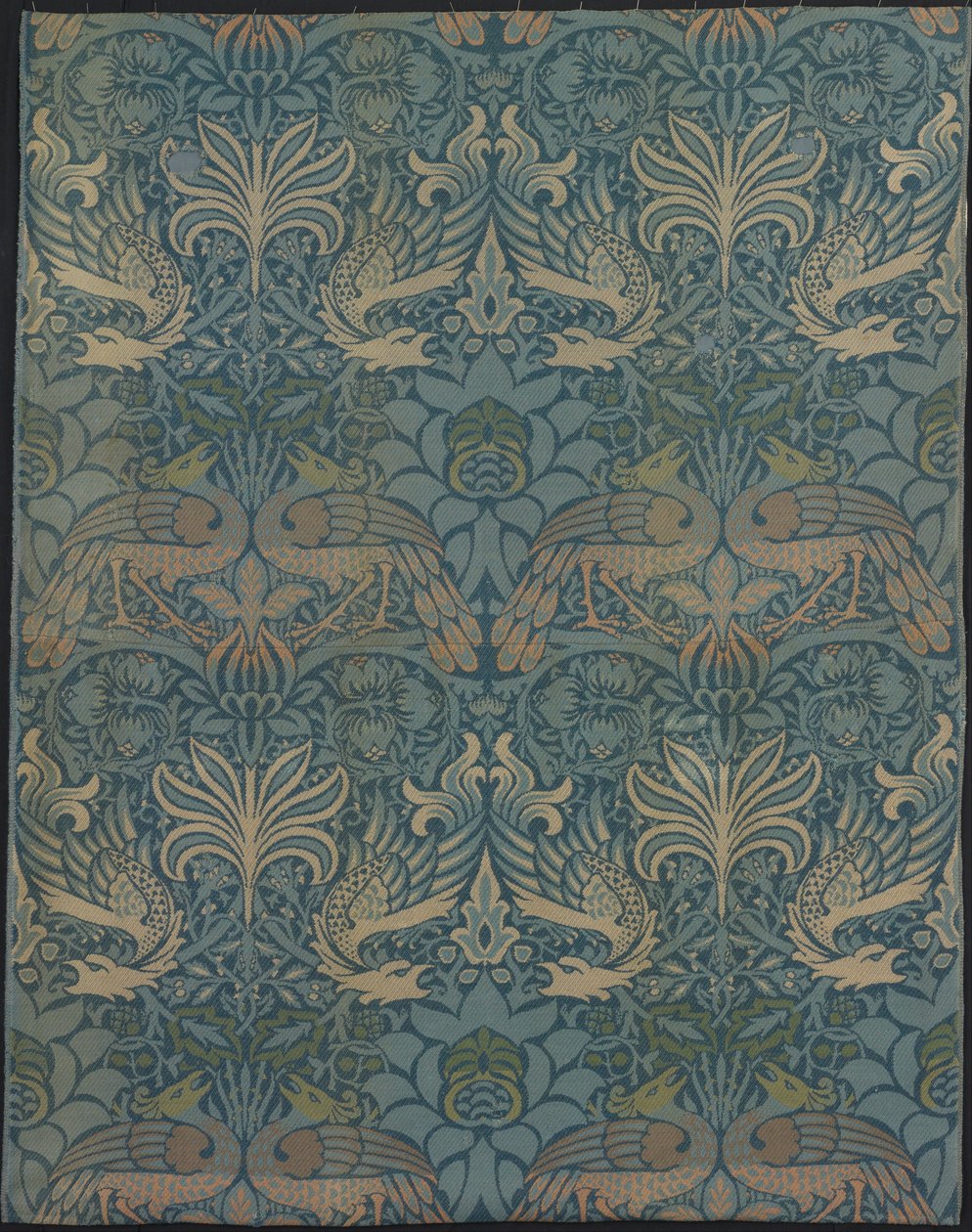 Pannello intitolato Pavone e Drago da Designed by William Morris