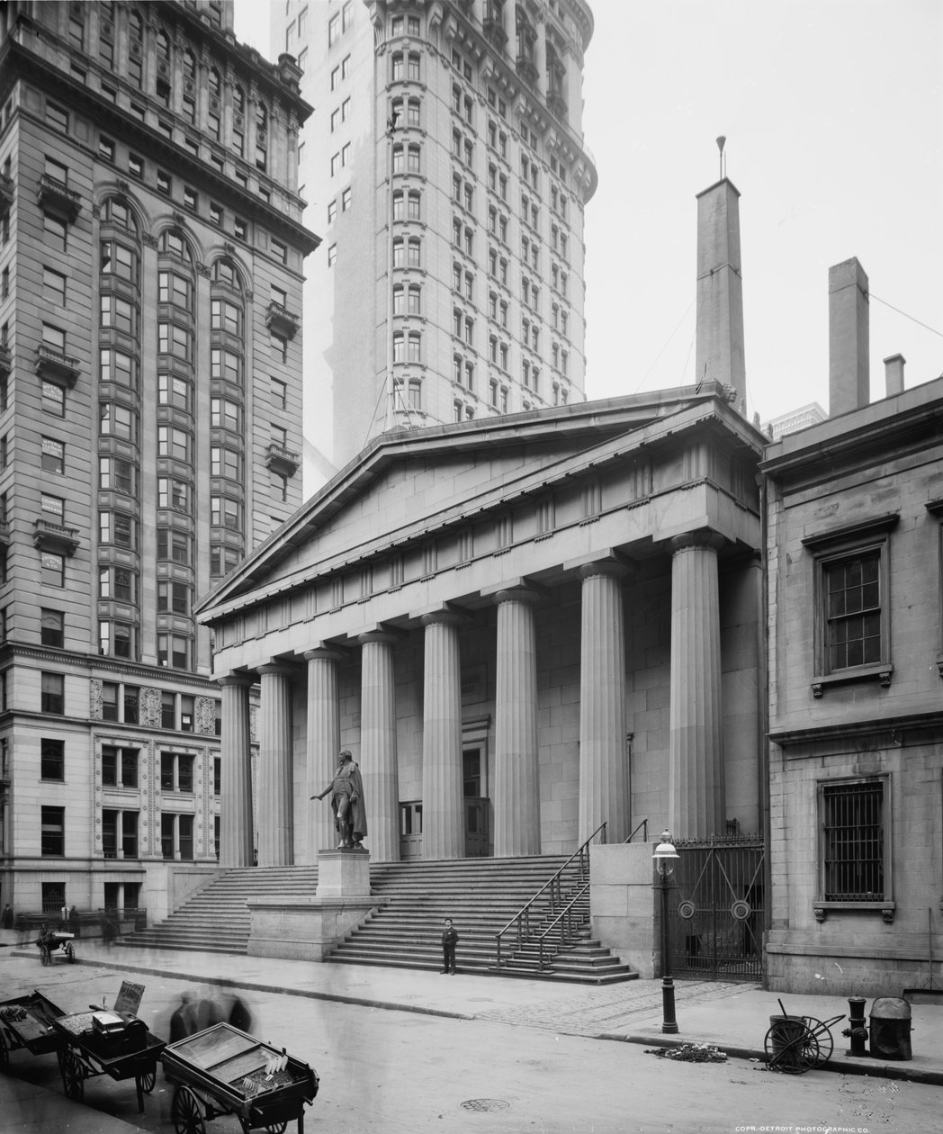 U.S. Sub Treasury, New York, N.Y., c.1905 da Detroit Publishing Co.