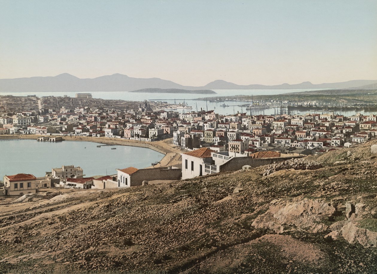 Porto del Pireo, 1905 da Detroit Publishing Co.