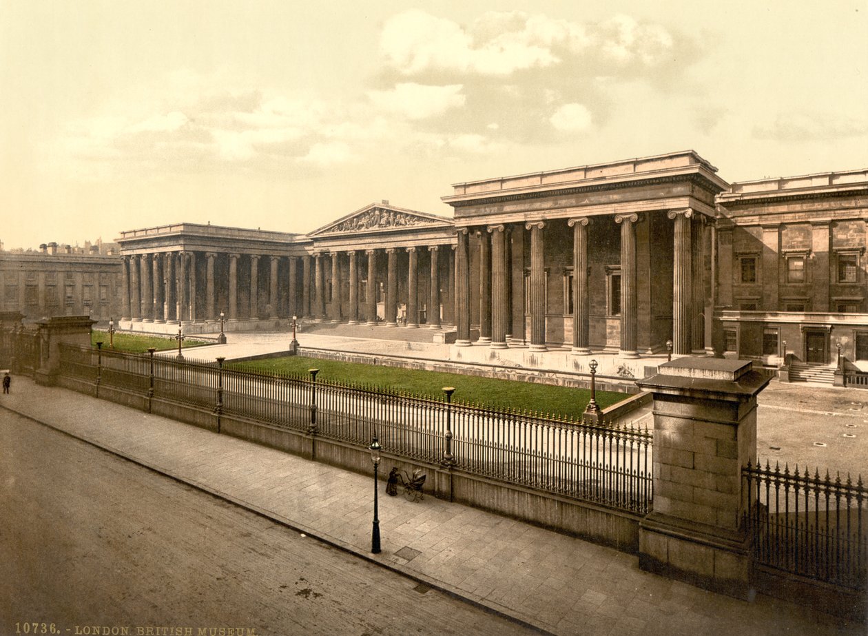 British Museum, Londra, c.1890-1900 da Detroit Publishing Co.