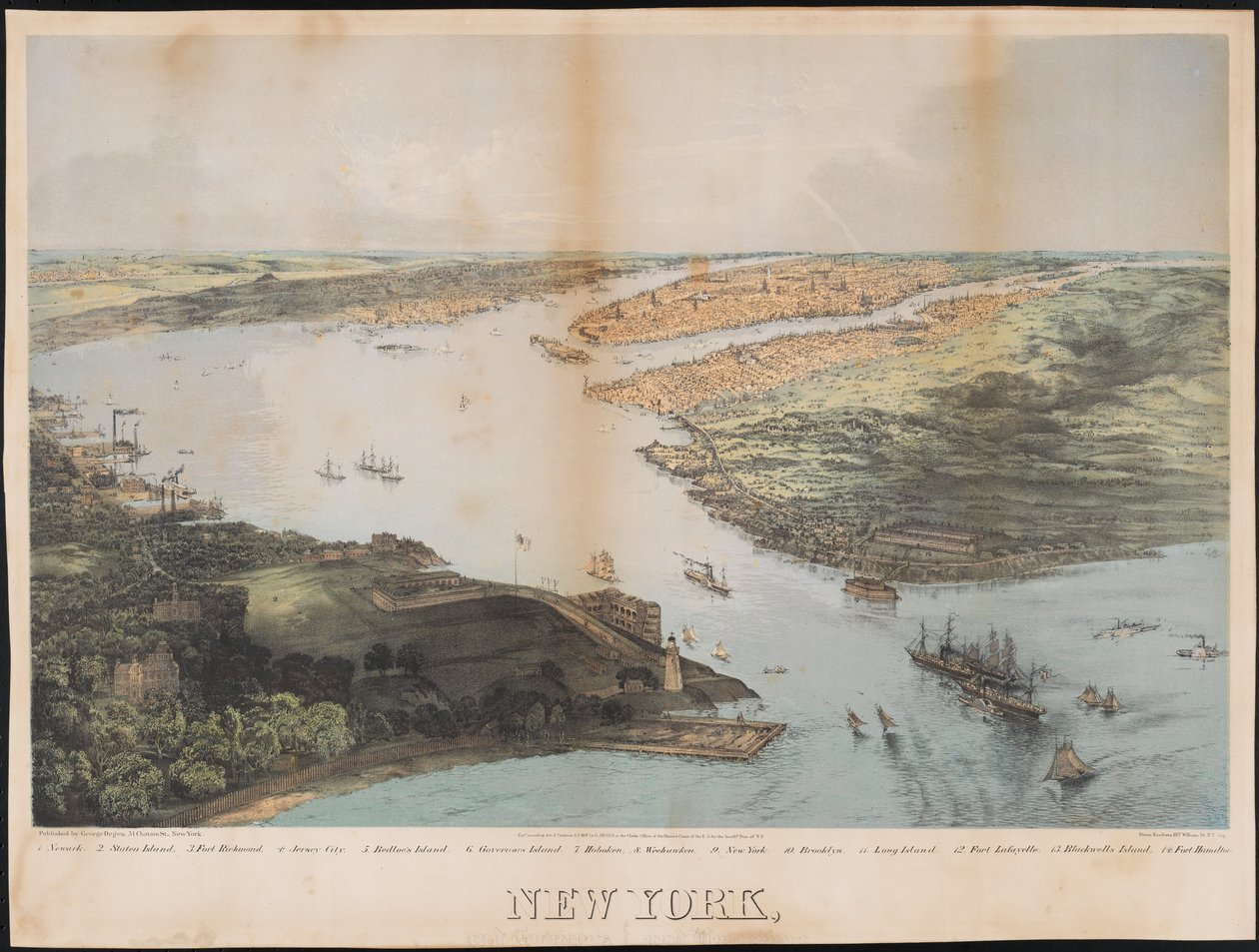 New York, 1868 da Deutz Brothers