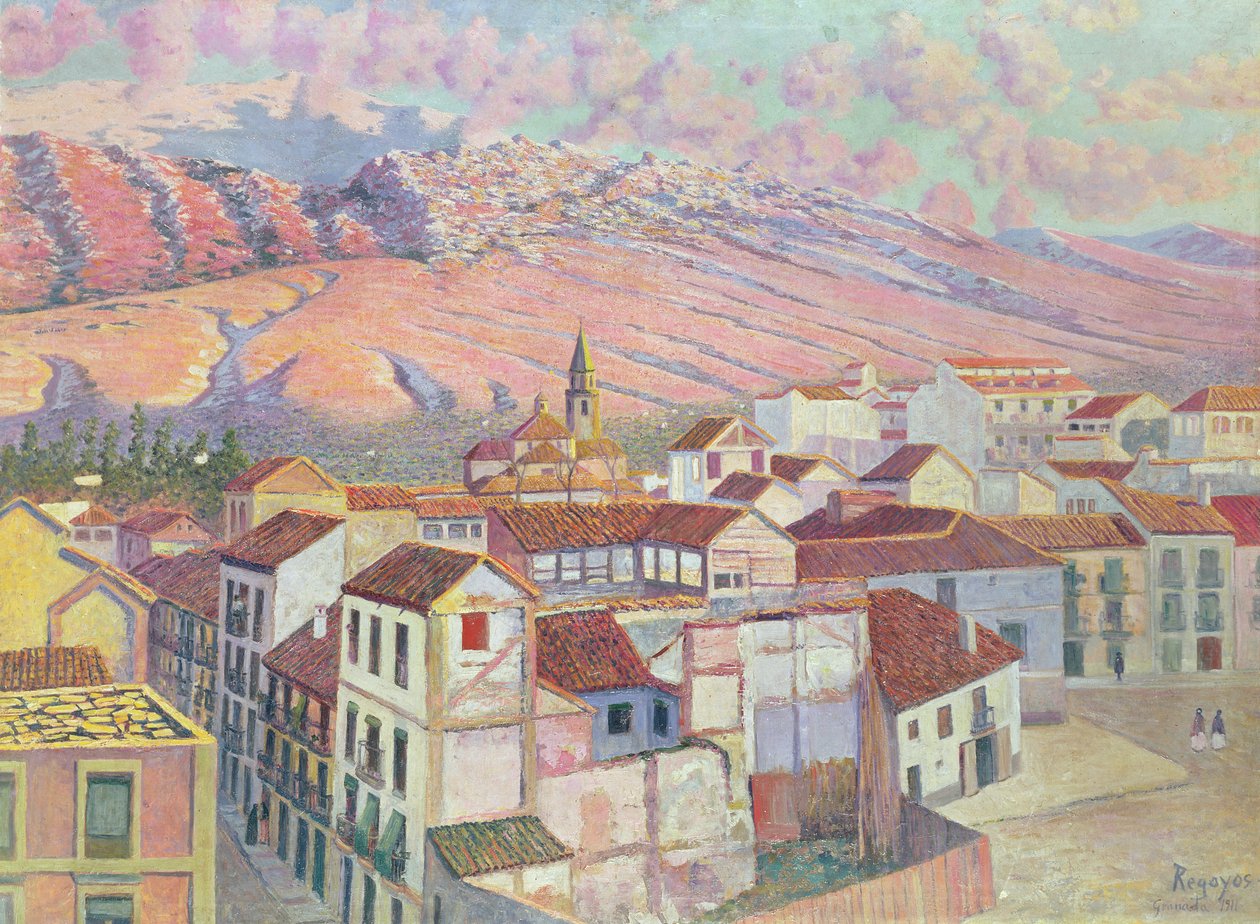 Veduta di Granada da Diario or Dario de Regoyos y Valdes