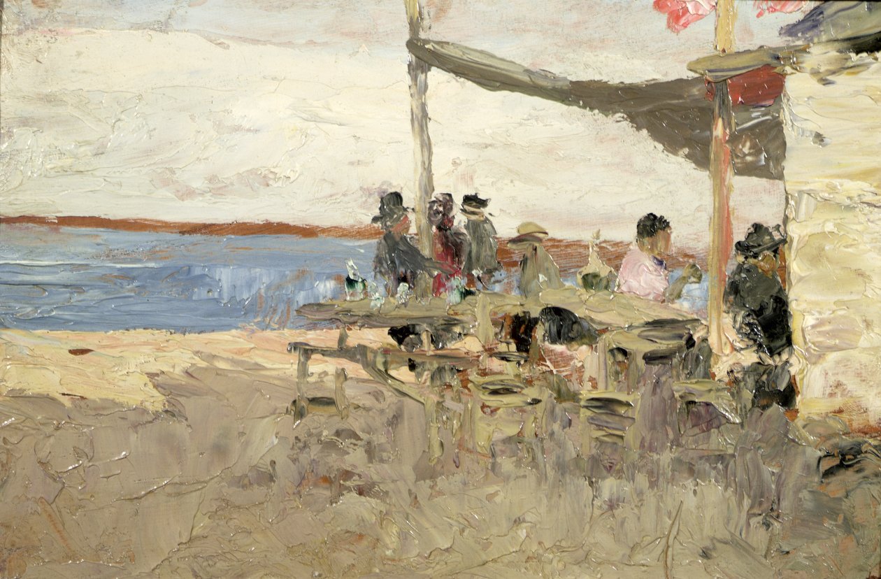 Picnic Accanto al Mare da Diario or Dario de Regoyos y Valdes