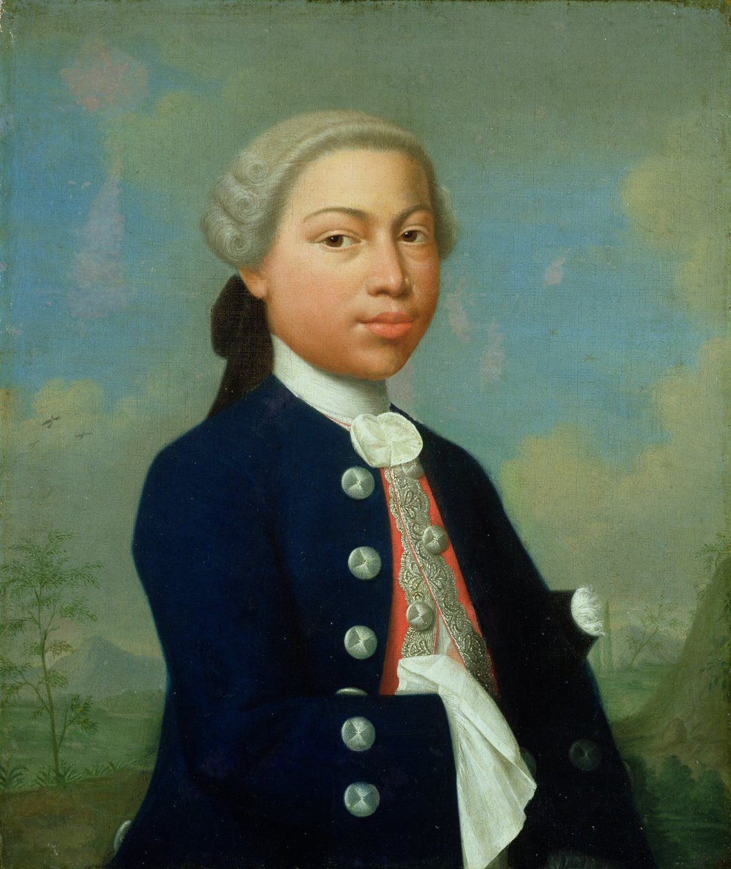 Ritratto di un giovane moro nordafricano da Diderick Herman Cuypers