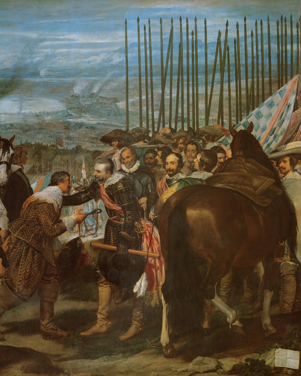La resa di Breda (dettaglio) da Diego Velázquez