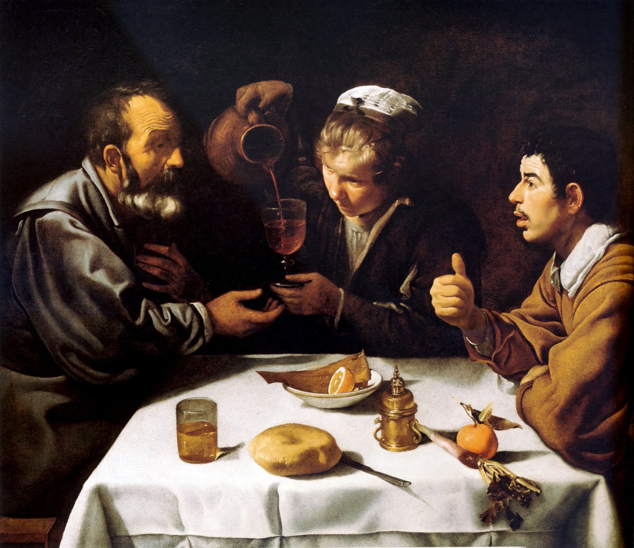 Il pranzo da Diego Velázquez