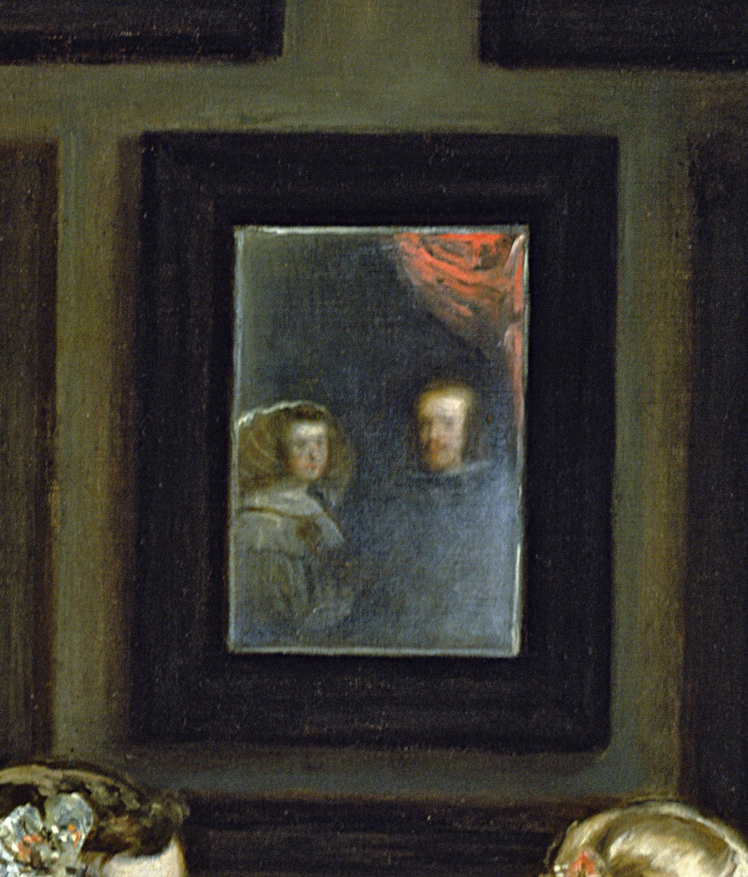 Las Meninas o La famiglia di Filippo IV, c.1656 (dettaglio) da Diego Velázquez