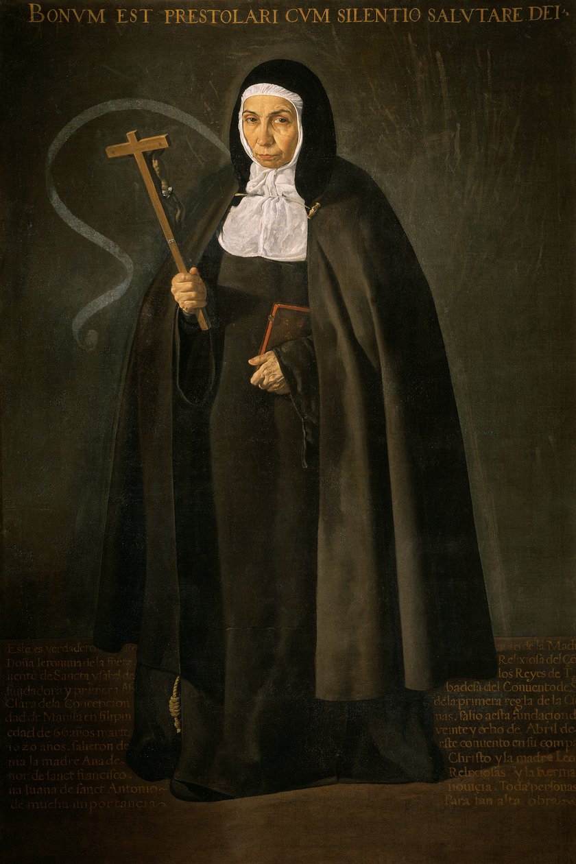Madre Jerónima de la Fuente da Diego Velázquez