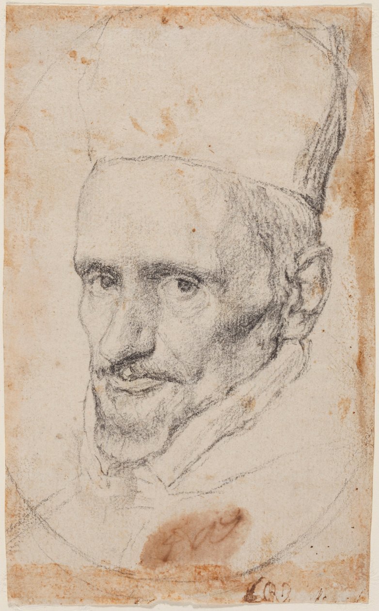 Ritratto del cardinale Borja da Diego Velázquez