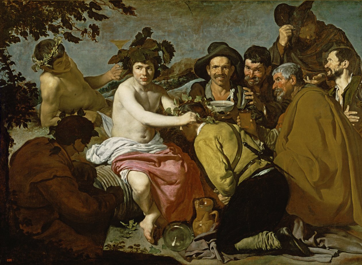 Trionfo di Bacco, 1628 da Diego Velázquez