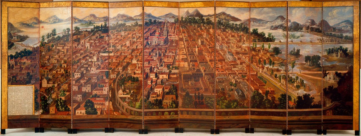 La città del Messico da Diego Correa