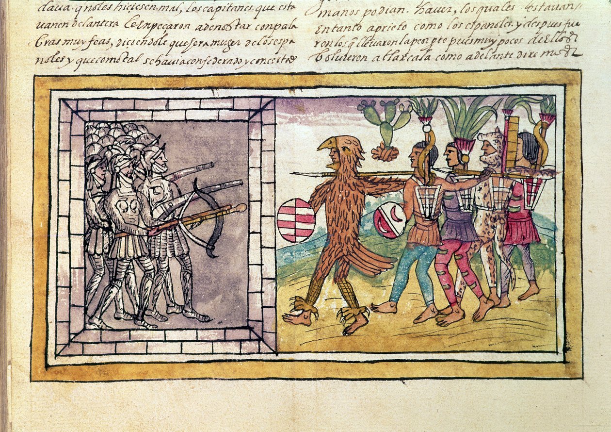 Codice Duran: Pedro de Alvarado (c.1485-1541) compagno d