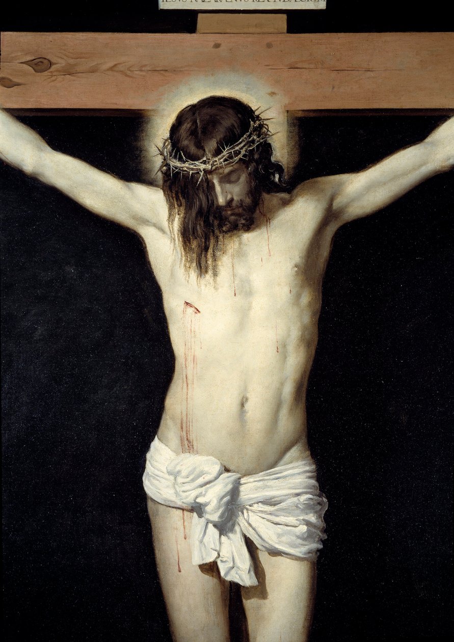 Cristo crocifisso (dettaglio) da Diego Velázquez