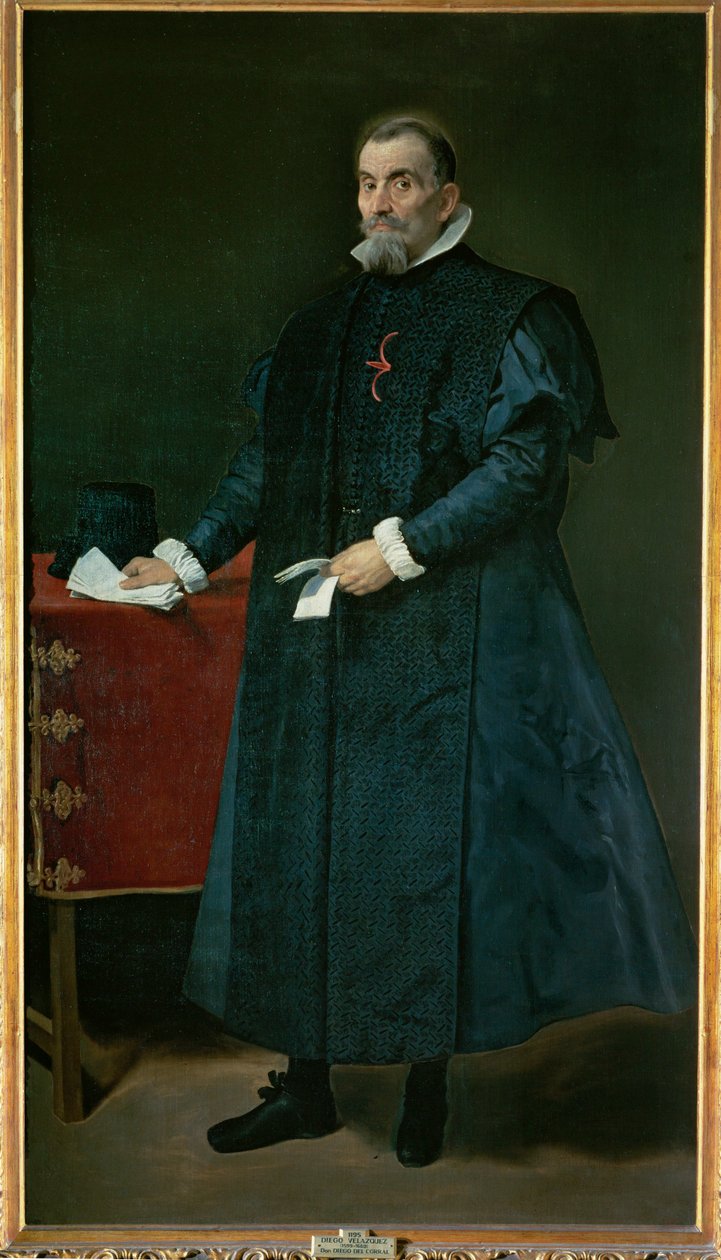Don Diego de Corral y Arellano, giudice della Corte Suprema di Castiglia (dipinto) da Diego Rodriguez de Silva y Velazquez
