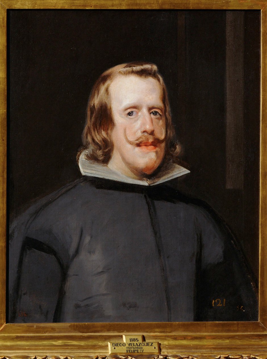 Re Felipe IV di Spagna ... (dipinto su tela) da Diego Rodriguez de Silva y Velazquez