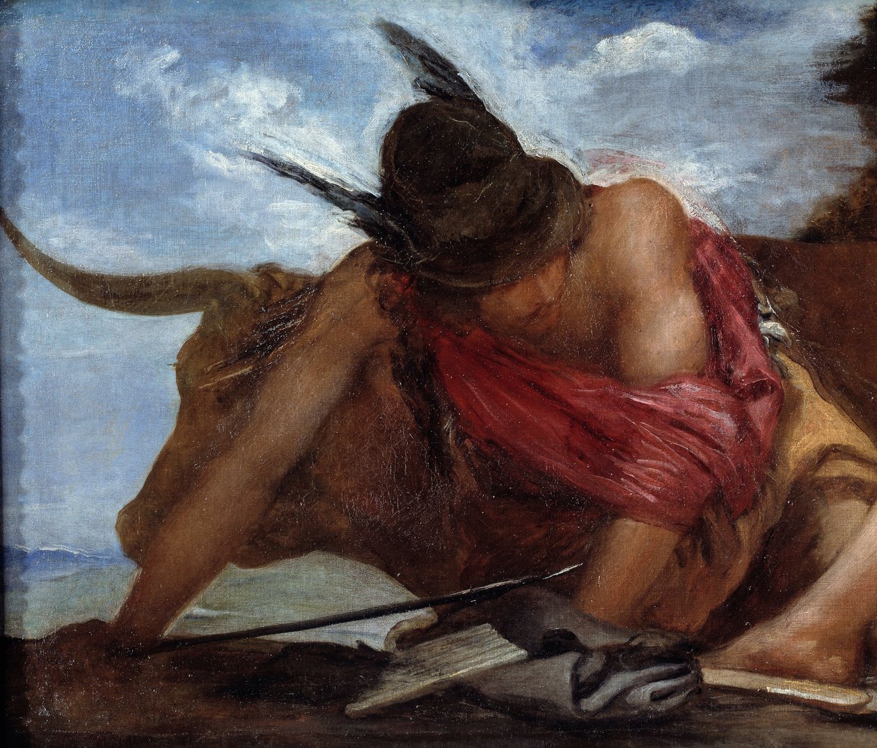 Mercurio e Argo di Mercurio (dettaglio) da Diego Velázquez