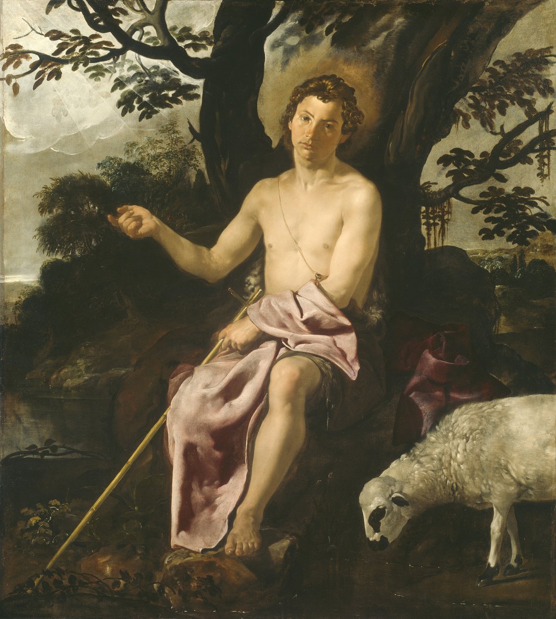 San Giovanni Battista nel deserto, c.1622 da Diego Velázquez