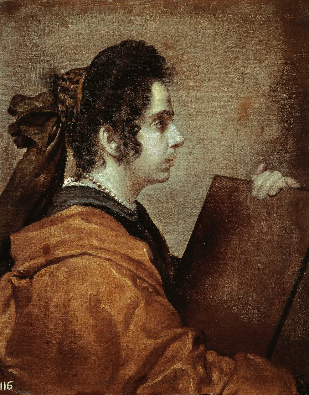 Sibilla (Juana Pacheco), c.1632 da Diego Rodriguez de Silva y Velazquez