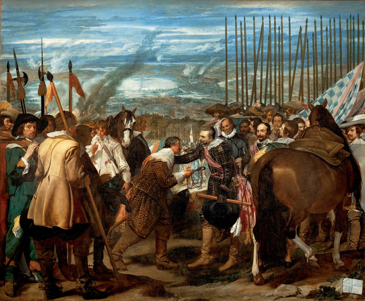 La resa di Breda il 5 giugno da Diego Velázquez