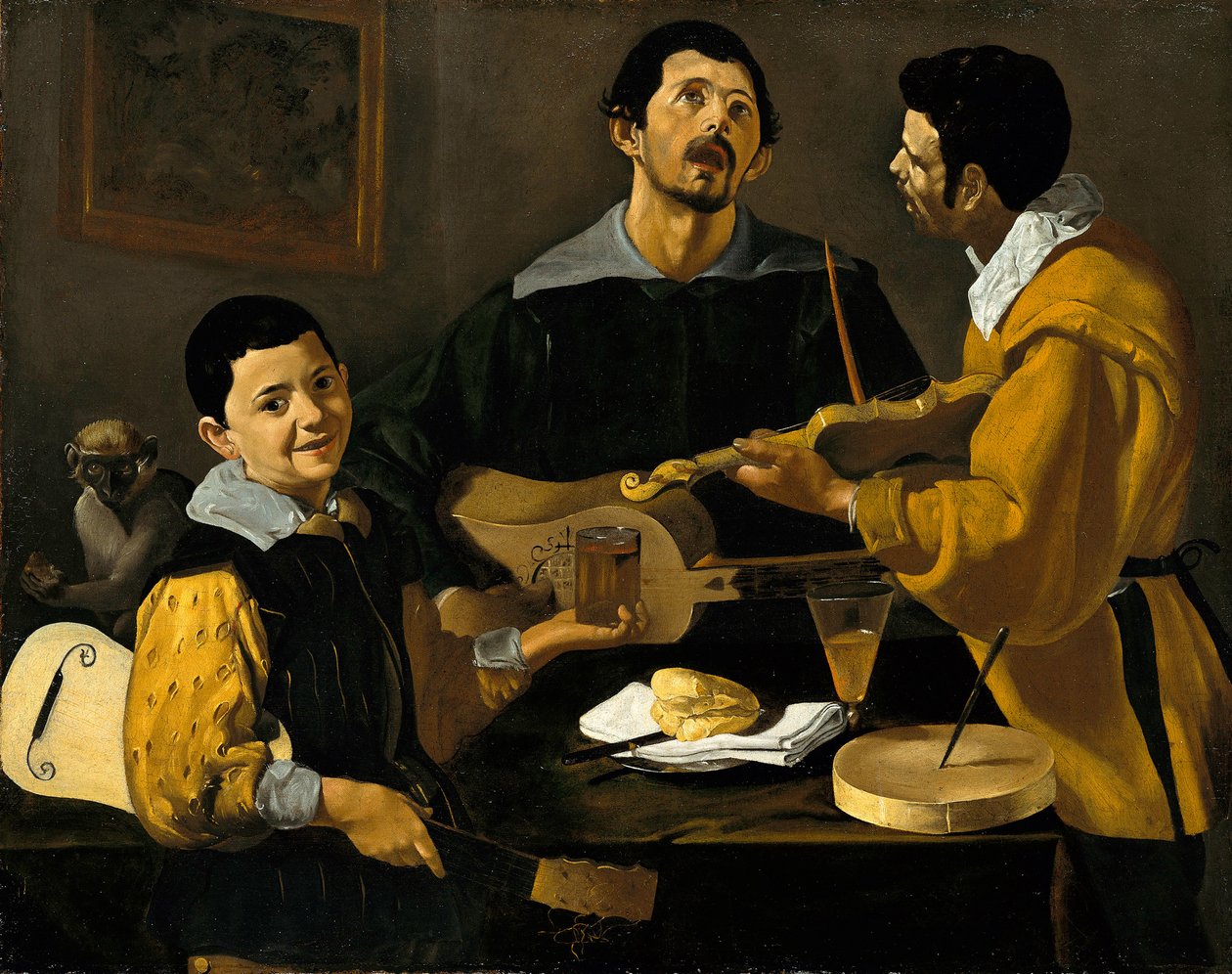 Tre musicisti  da Diego Velázquez
