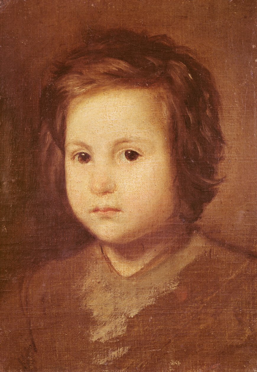 Testa di un bambino da Diego Velázquez