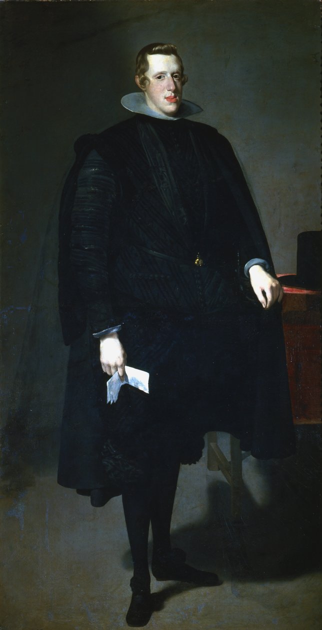 Filippo IV, re di Spagna, c1626 da Diego Velázquez