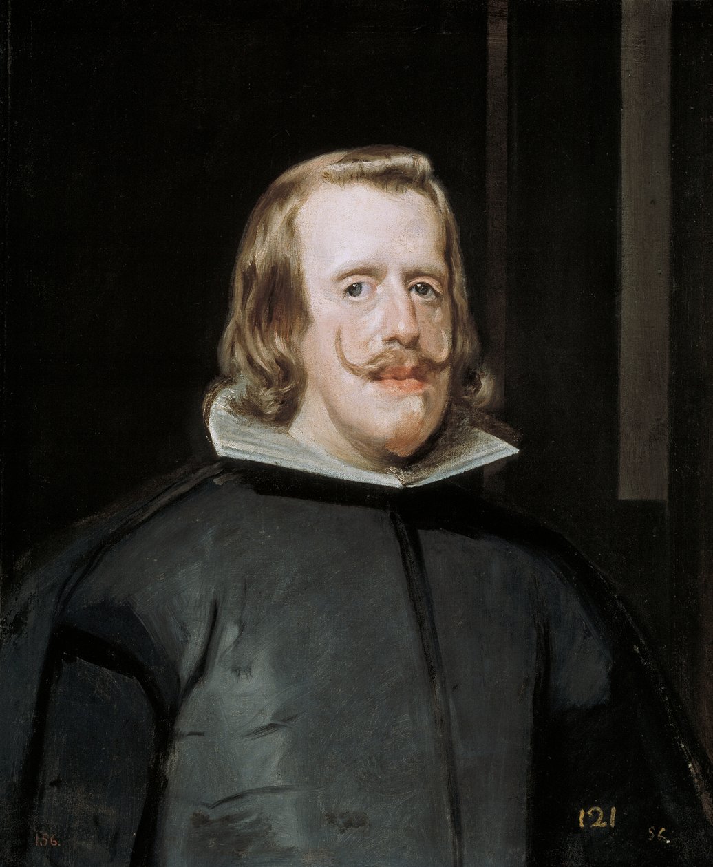 Ritratto di Filippo IV di Spagna, c. 1653 da Diego Velázquez