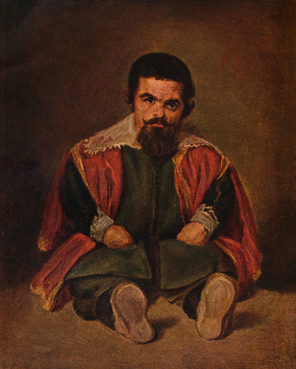 Ritratto di Sebastian de Morra, c1645 da Diego Velázquez