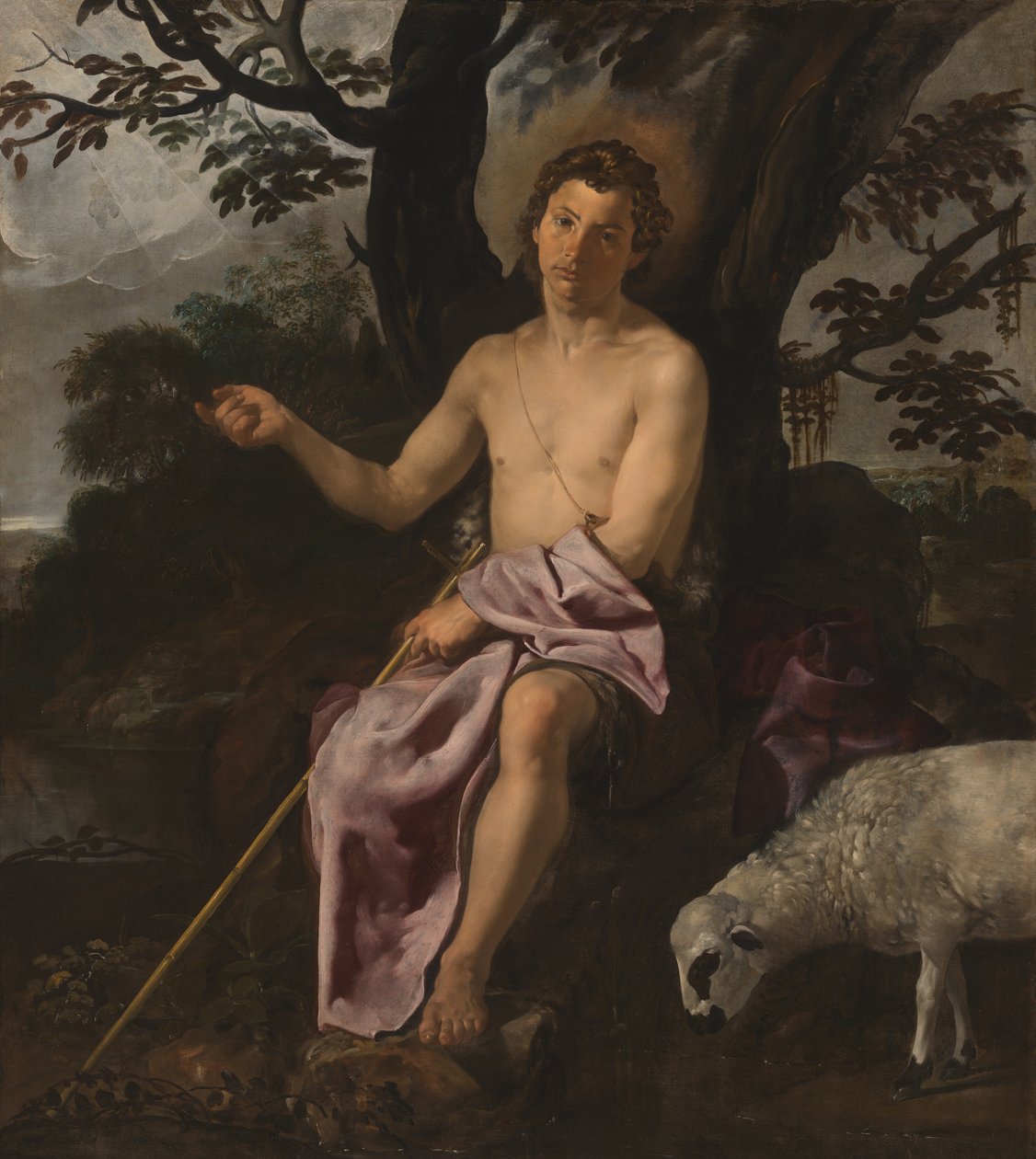 San Giovanni Battista nel Deserto da Diego Velázquez