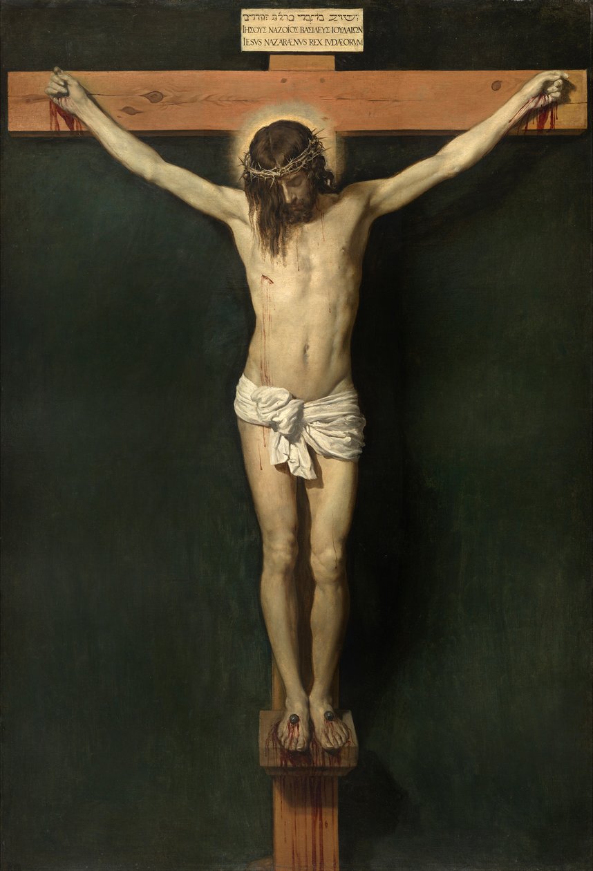 La crocifissione, ca 1632-1633 da Diego Velázquez