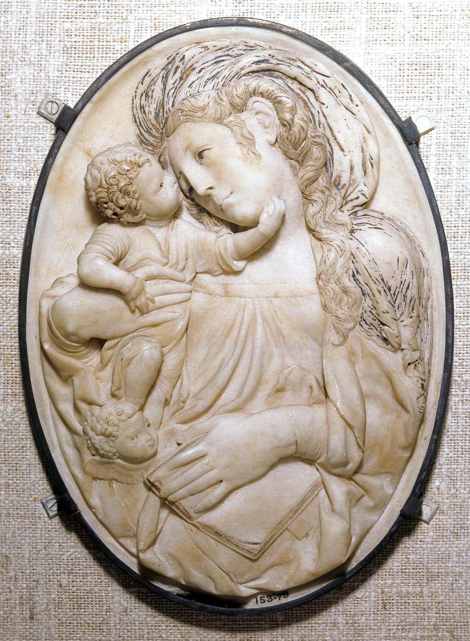 Vergine con bambino (rilievo) da Diego de Siloé