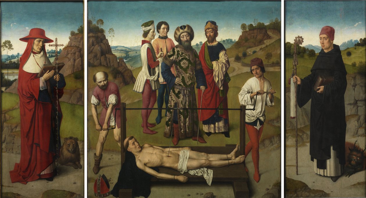 Trittico del martirio di San Erasmo da Dieric Bouts