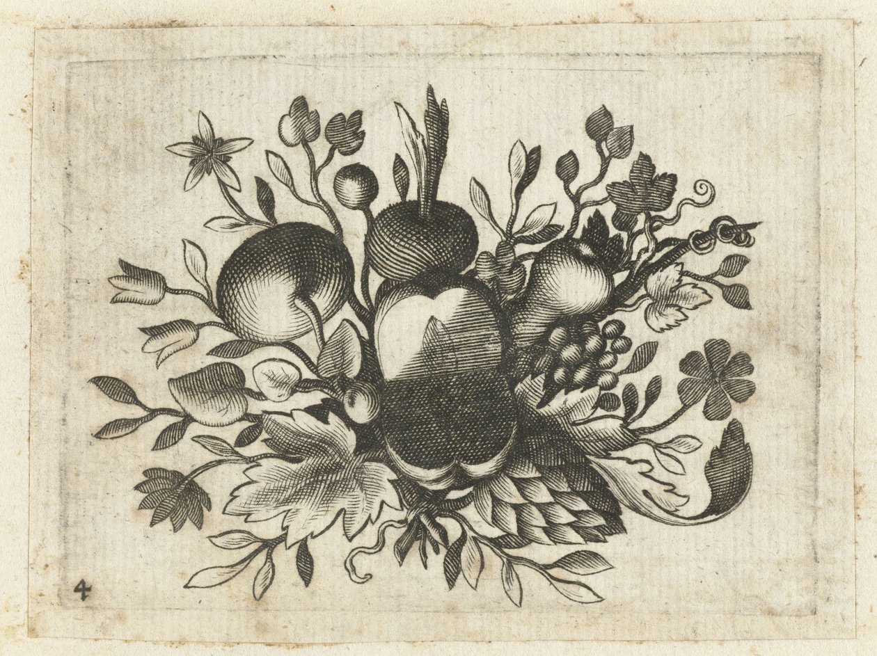 Festone di frutti da Dietrich Krüger (attributed to)
