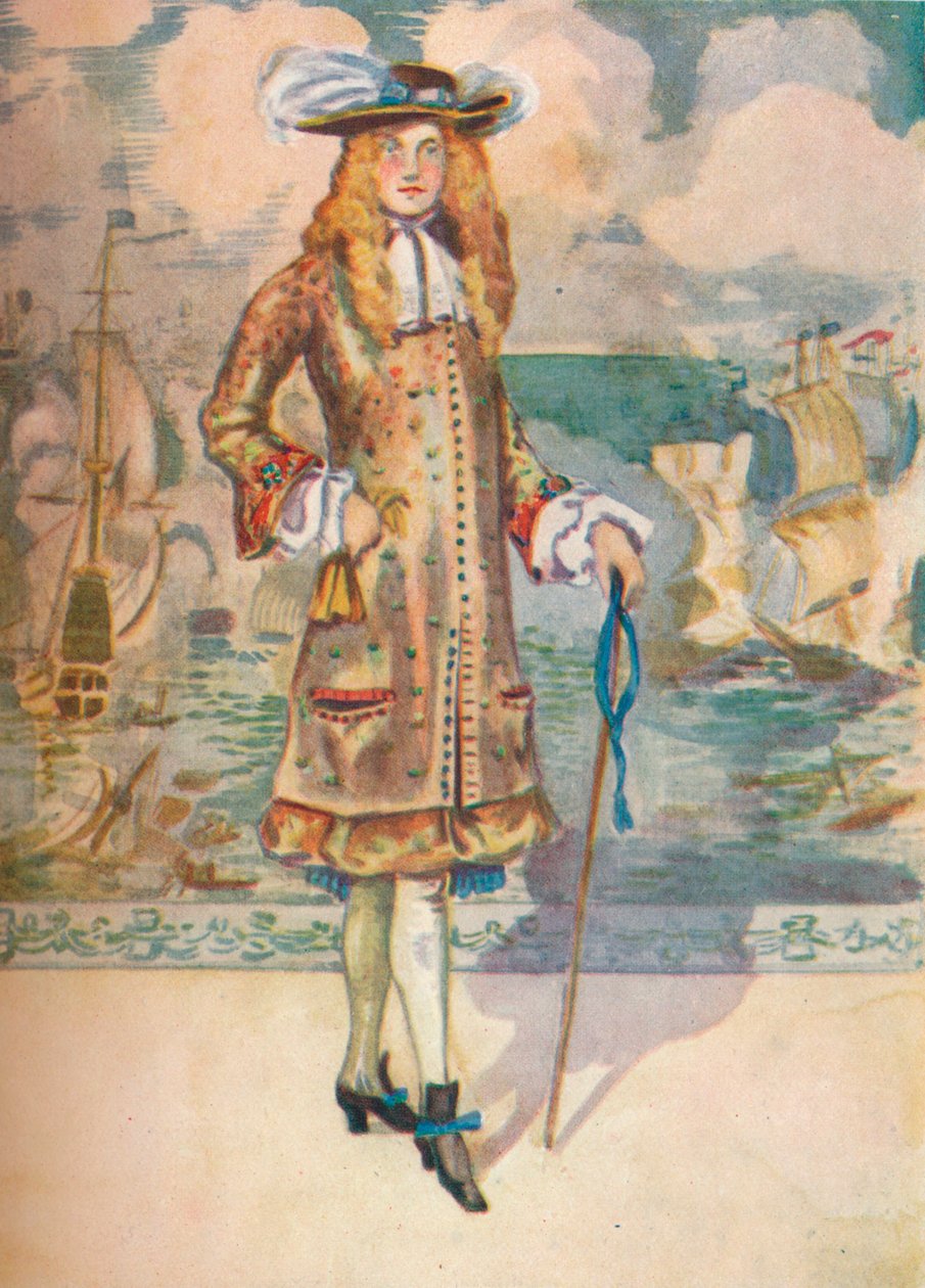 Un Uomo del Tempo di Carlo II, 1907 da Dion Clayton Calthrop