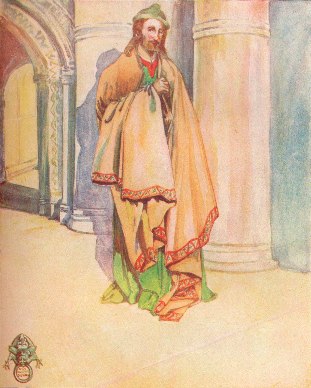 Un uomo del tempo di Enrico I, 1907 da Dion Clayton Calthrop