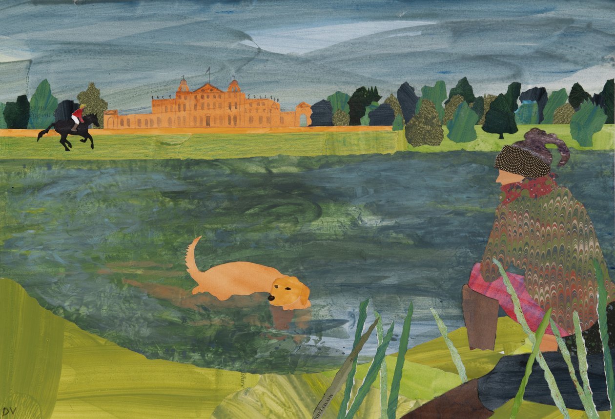 Badminton (collage) da Dione Verulam