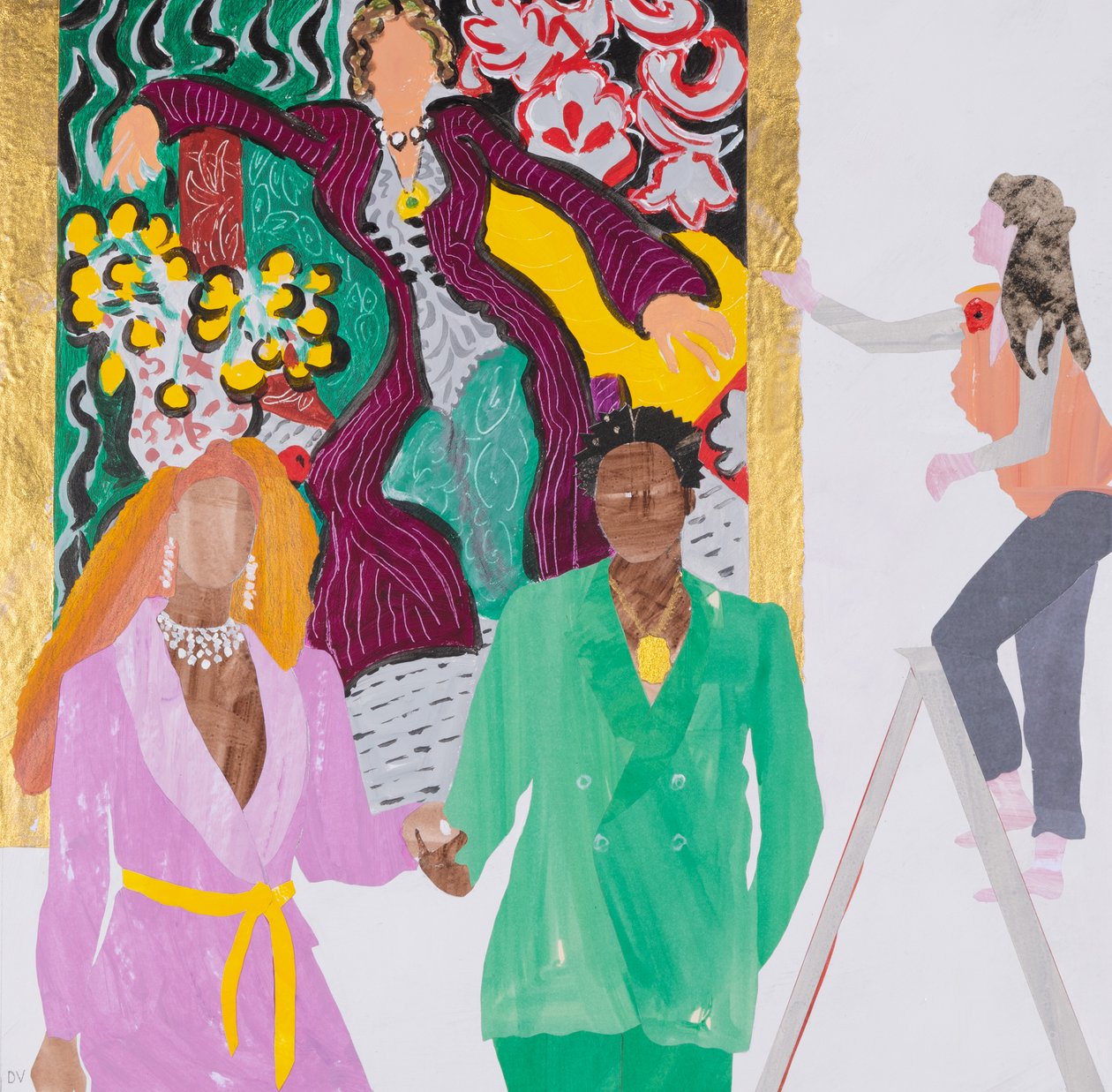 Glamour, 2020 (collage) da Dione Verulam