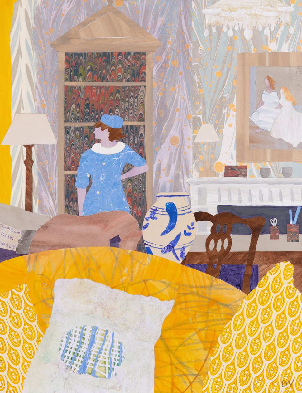 Vado fuori (collage) da Dione Verulam