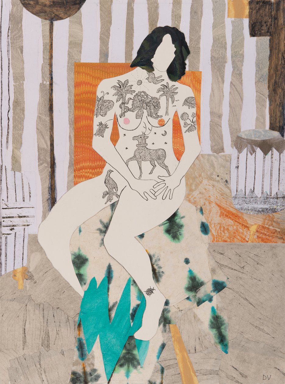 I tatuaggi sono di gran moda, nudi (collage) da Dione Verulam