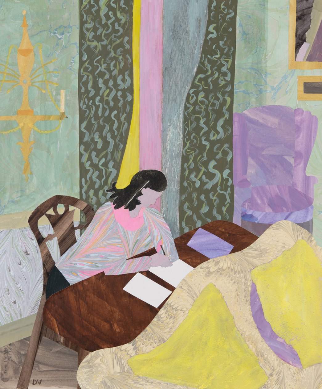 Lavorare (collage) da Dione Verulam