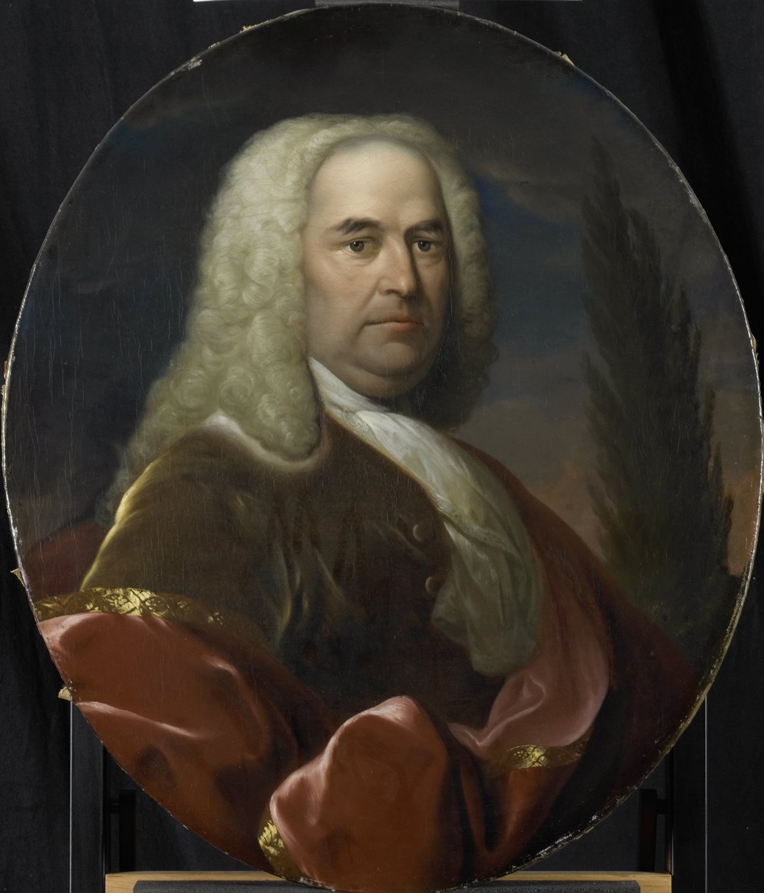 Ritratto di Hugo du Bois, Direttore della Camera di Rotterdam della Compagnia Olandese delle Indie Orientali, eletto nel 1734 da Dionys van Nijmegen