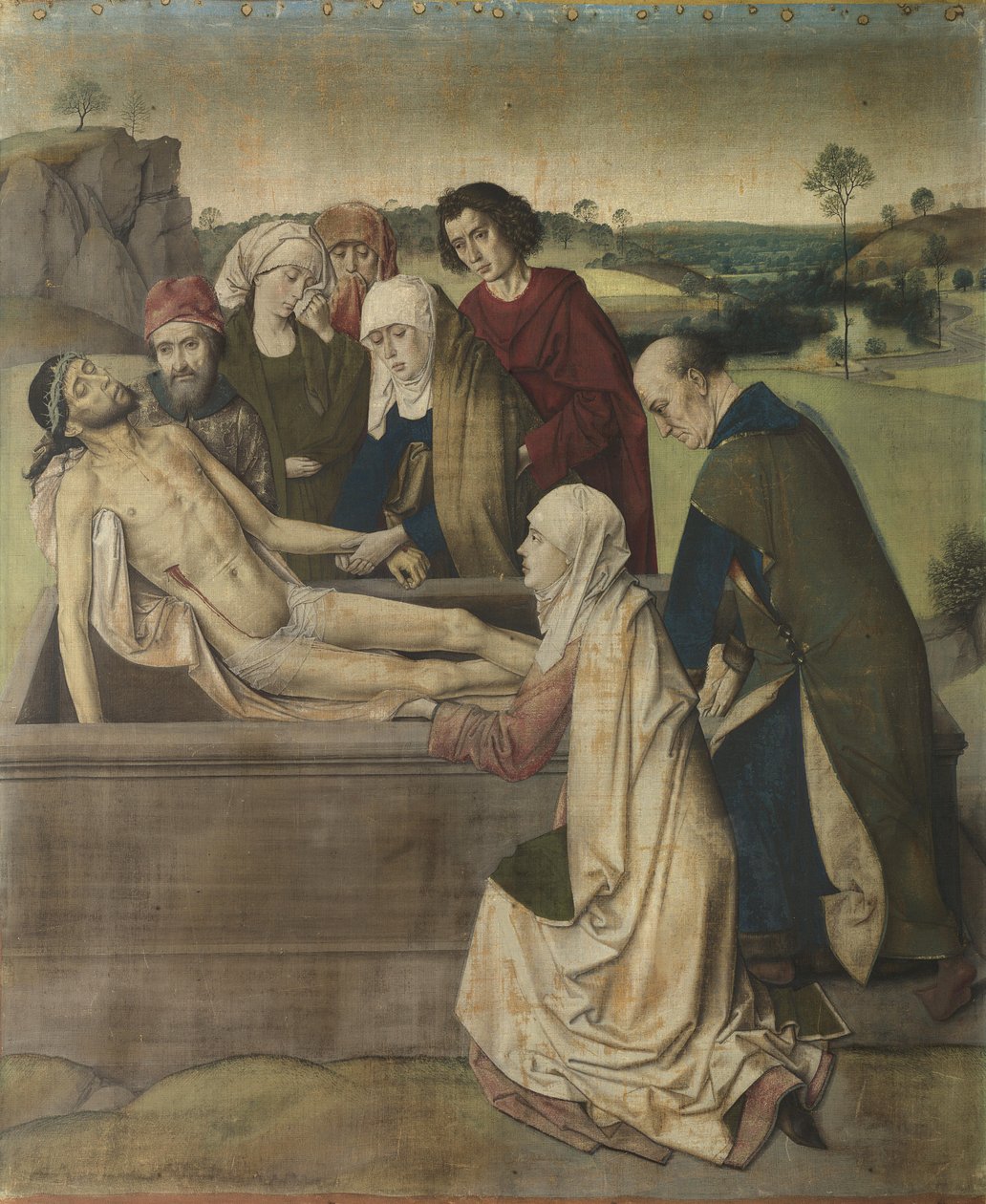 Deposizione, c.1450-60 da Dirck Bouts