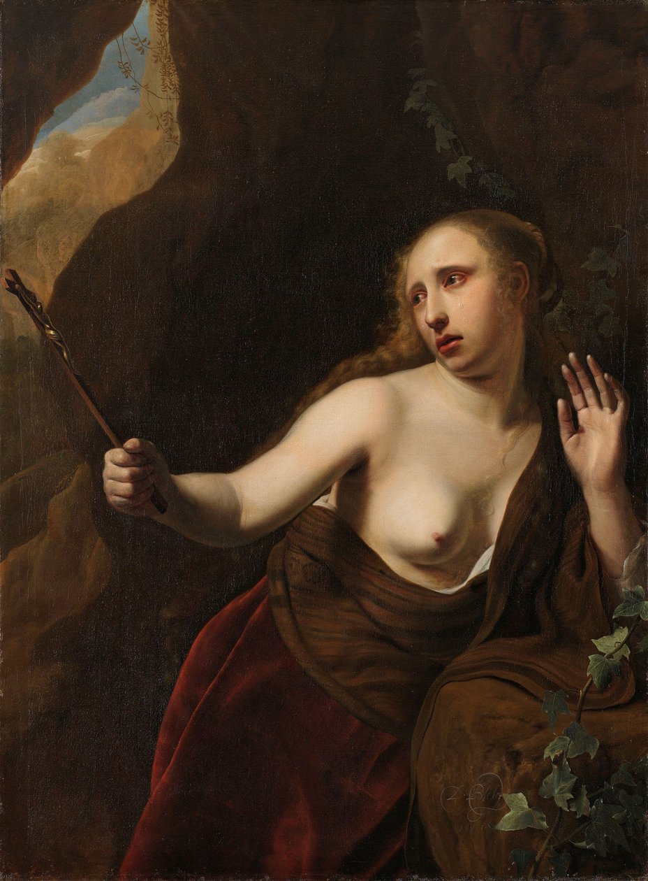 La Maddalena penitente da Dirck Bleker