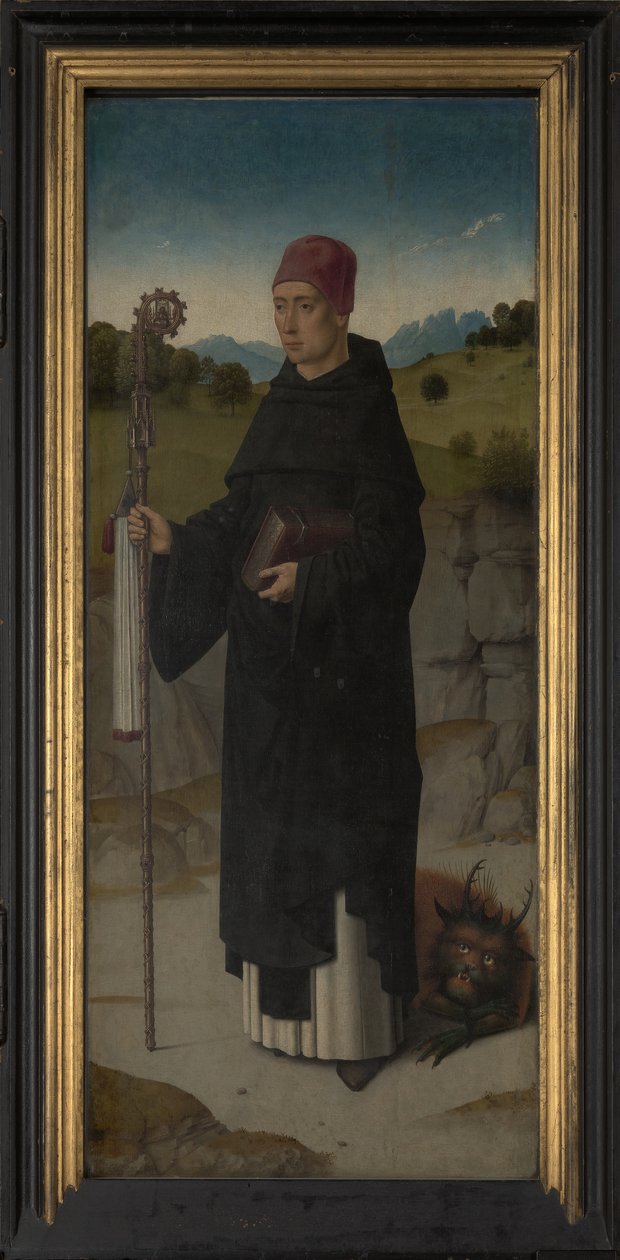 San Bernardo, pannello sinistro del Trittico di Sant
