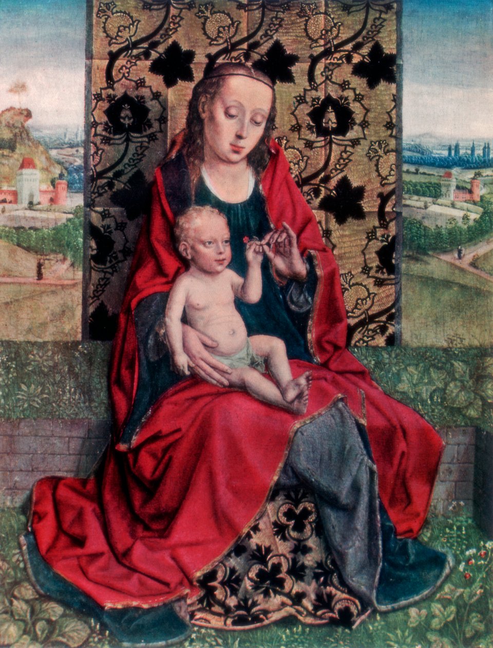 La Madonna e il Bambino, 1927 da Dirck Bouts